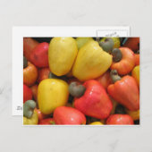 Caju, natureza mãe briefkaart (Voorkant / Achterkant)