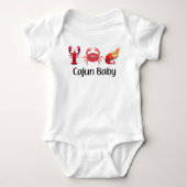 Cajun Baby Baby Bodysuit (Voorkant)