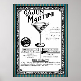 Cajun Cocktail Poster