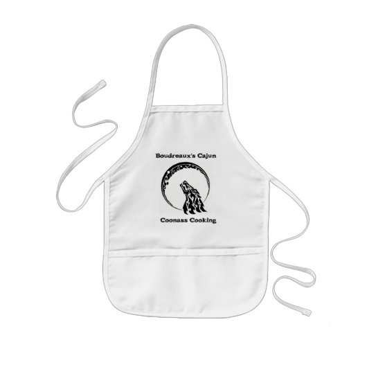 Cajun Coonass Cooking Apron Kinder Schort (Voorkant)