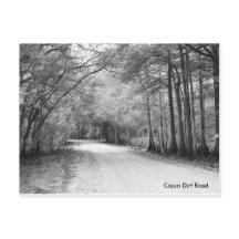 Cajun Dirt Road briefkaart