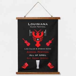 Cajun Festiva Promotion Hangend Wandkleed