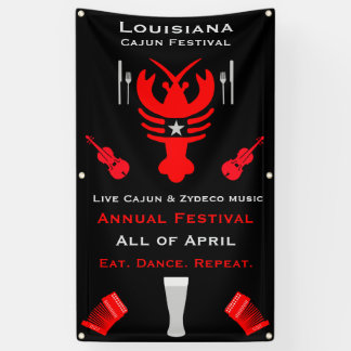 Cajun Festiva Promotion Spandoek