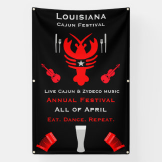 Cajun Festiva Promotion Spandoek