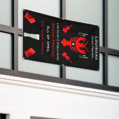 Cajun Festival Promotion Spandoek (Buitenkant Gebouw)