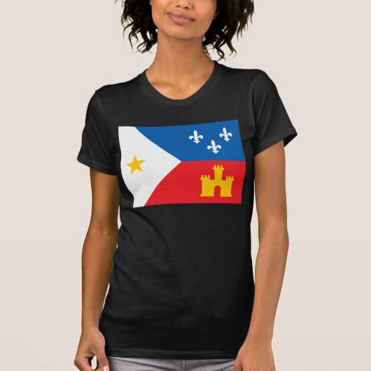 Cajun Flag T-shirt (Voorkant)