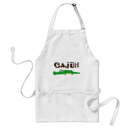 Cajun_gator Standaard Schort (Voorkant)