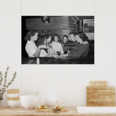 Cajun Girls, 1938 Poster (Keuken)