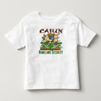 Cajun Homeland Security Kinder Shirts