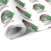 Cajun Kerstmis Cadeaupapier (Rol Hoek)