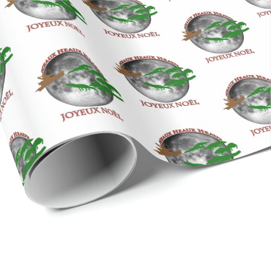 Cajun Kerstmis Cadeaupapier (Rol Hoek)