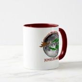 Cajun Kerstmis Mok (Voorkant rechts)