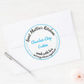 Cajun Keuken Koken Liefde Voedsel Item Label (Envelop)