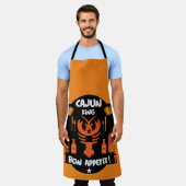 Cajun King van Louisiana Schort (Gedragen)