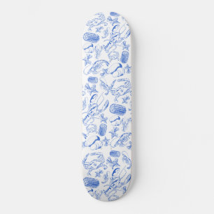 Cajun Seafood Boil – Zuidelijke Kust Food Art Skateboard