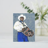 Cajun Zydeco Music Briefkaart (Staand voorkant)