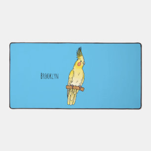 Cakatielvogelafbeelding cartoon bureaumat