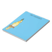 Cakatielvogelafbeelding cartoon notitieblok (Gedraaid)
