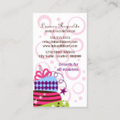 Cake Art Bakery Visitekaartje (Achterkant)