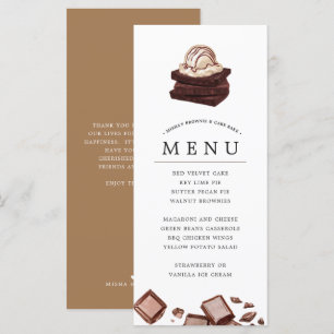 Cake Bake Themapagina Menu