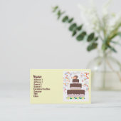 Cake Baker's Visitekaartje (Staand voorkant)