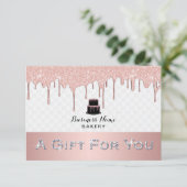 Cake Bakery Roos Gold Drip Pastry Chef (Staand voorkant)