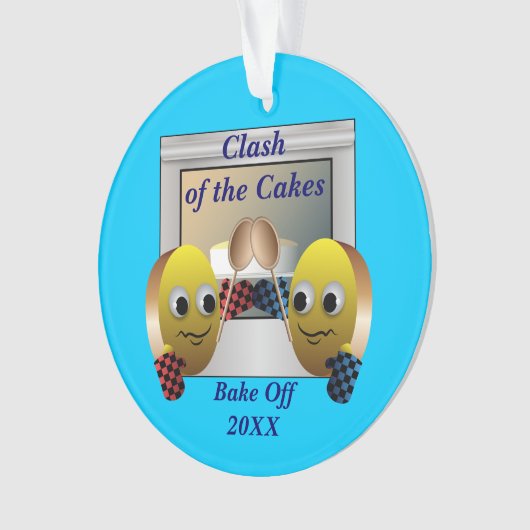 Cake Baking Contest Ornament (voorkant)