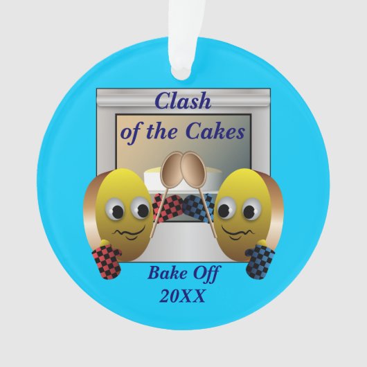 Cake Baking Contest Ornament (voorkant)
