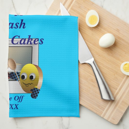 Cake Baking Contest Theedoek (Quarter Fold)