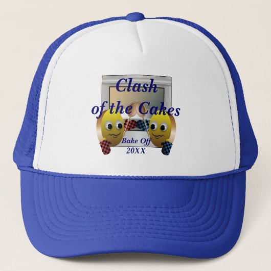 Cake Baking Contest Trucker Pet (Voorkant)