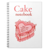 Cake Baking Journal for Favorite Recipes (Devant)
