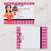 Cake Beauty Visitekaartje (Voorkant / Achterkant)