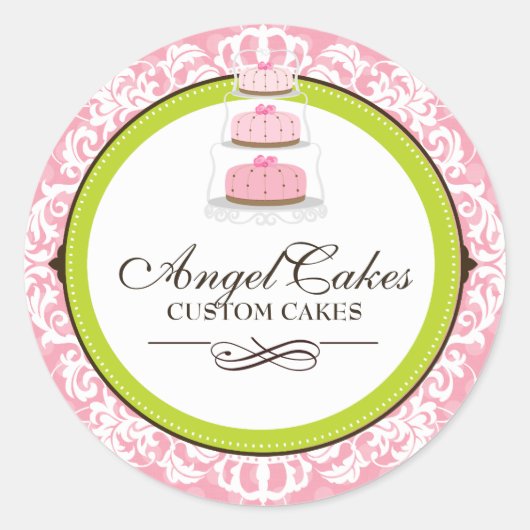 Cake Boutique Stickers (Voorkant)