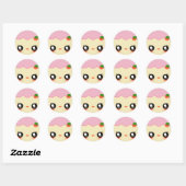 Cake Chan Ronde Sticker (Vel)