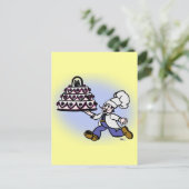 Cake Chef Briefkaart (Staand voorkant)