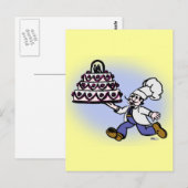 Cake Chef Briefkaart (Voorkant / Achterkant)