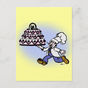 Cake Chef Briefkaart