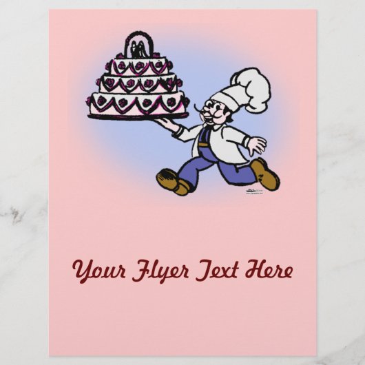 Cake Chef Flyer (Voorkant)