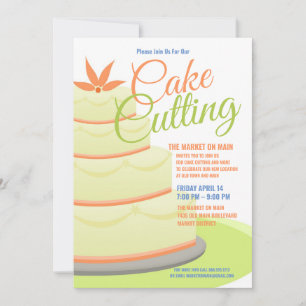 Cake Cutting Celebration   Maatschappelijke gebeur Kaart