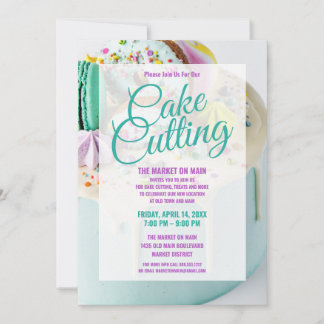 Cake Cutting Celebration | Maatschappelijke gebeur Kaart