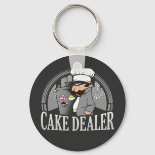 Cake Dealer Funny Bakery Owner Gag Sleutelhanger