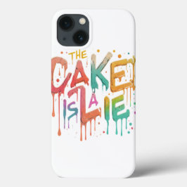 Cake Deception T-shirt" iPhone 13 Hoesje
