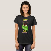 Cake Decorting Passion Baking Funny Text T-shirt (Voorkant volledig)