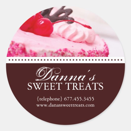 Cake Designer Box Stickers (Voorkant)