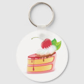 Cake Dessert Sleutelhanger (Achterkant)