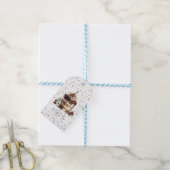 Cake en Confetti Cadeaubijslage Cadeaulabel (Met Touw)