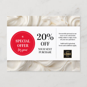 Cake Frosting Bakkerij Bakker Custom Coupon Kortin Briefkaart