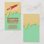 Cake Frosting | Rollenpin-Logo Visitekaartje (Voorkant / Achterkant)