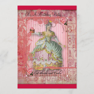 Cake Frothday-uitnodiging Kaart