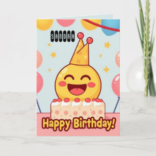 Cake Happy Birthday Kaart